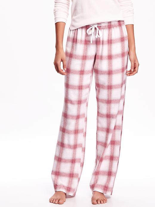 View large product image 1 of 1. Printed Flannel PJ Bottoms