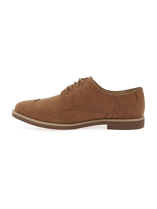 View large product image 2 of 5. Sueded Wingtip Oxfords