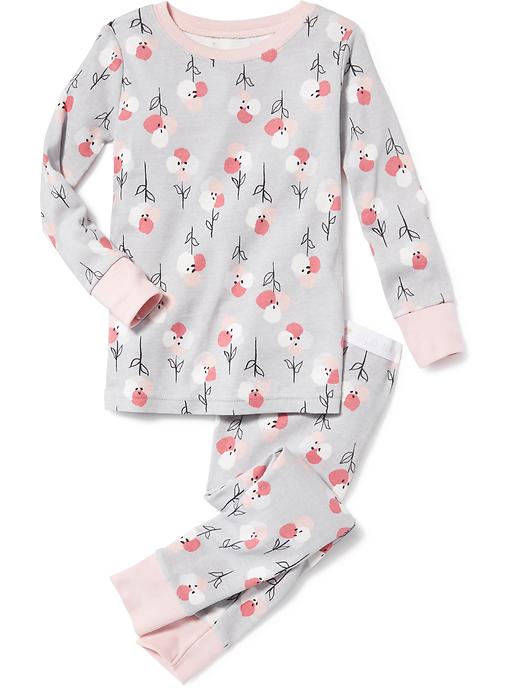 View large product image 1 of 1. Floral PJ Set for Baby