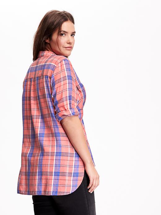 Image number 2 showing, Lightweight Plus-Size Dobby Shirt
