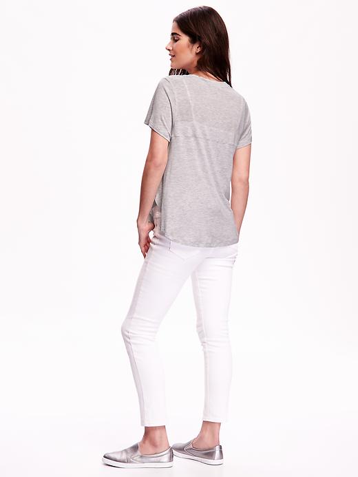 Image number 2 showing, Crew-Neck Tulip Top For Women