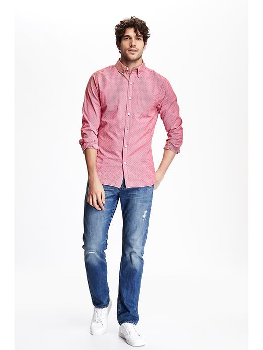 Image number 3 showing, Slim-Fit Classic Shirt for Men