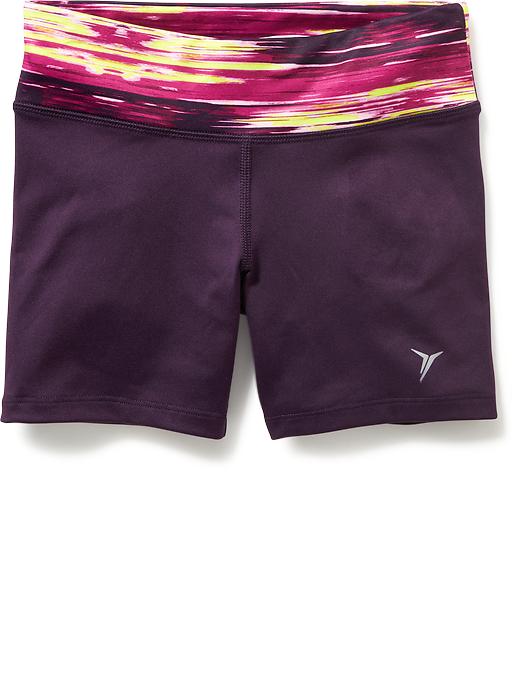 View large product image 1 of 1. Go Dry Cool Fitted Shorts for Girls