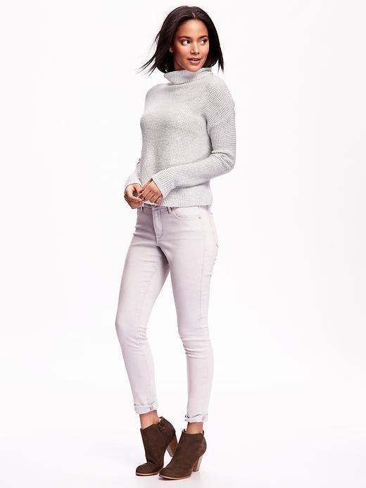 Image number 3 showing, Textured Cowl-Neck Sweater for Women