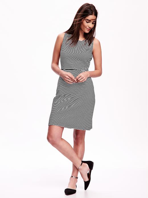 Image number 1 showing, Ponte Sheath Dress for Women