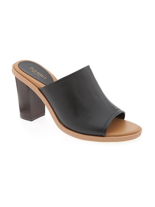 View large product image 1 of 1. Open Toe Mules for Women