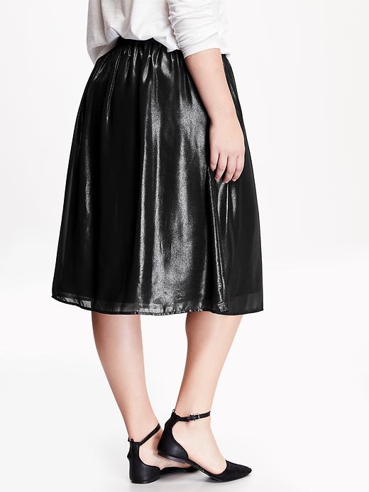 View large product image 2 of 2. Women's Plus Midi Skirt