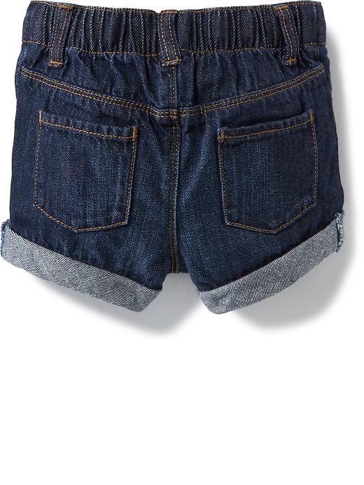 View large product image 2 of 2. Cuffed Denim Shorts for Toddler
