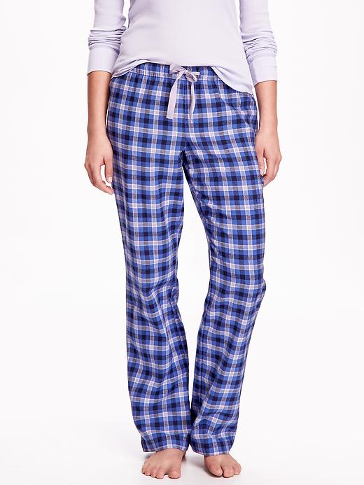 View large product image 1 of 2. Printed Flannel PJ Bottoms