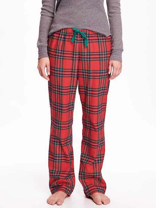 View large product image 1 of 1. Printed Flannel PJ Bottoms