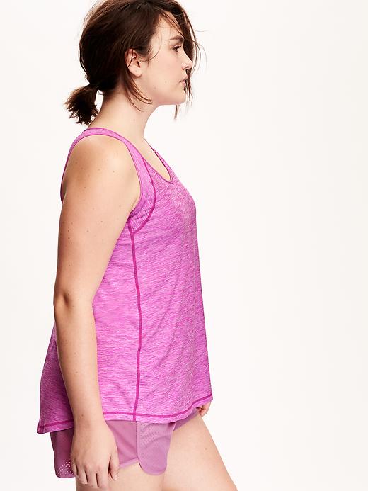 Image number 4 showing, Printed Go-Dry Plus-Size Tanks