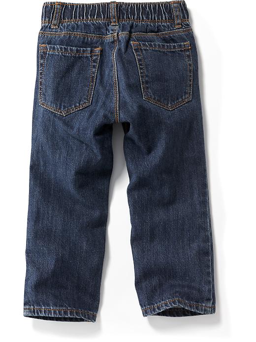 View large product image 2 of 3. Pull-On Jeans for Toddler Boys
