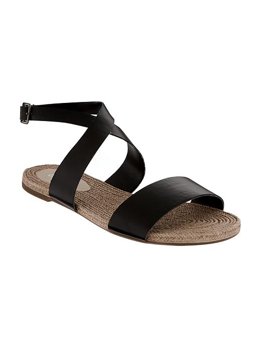 View large product image 1 of 1. Espadrille Ankle-Strap Sandals for Women
