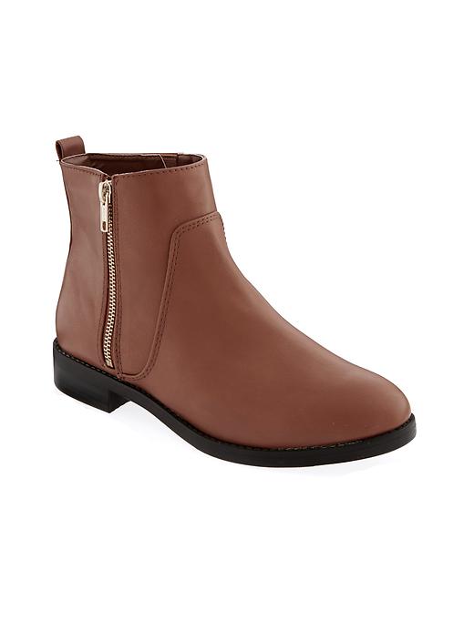Image number 1 showing, Side-Zip Ankle Booties for Women