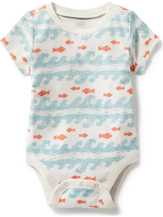 View large product image 1 of 1. Graphic-Print Bodysuit for Baby