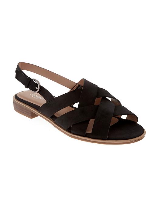 View large product image 1 of 1. Criss-Cross Slingback Sandals for Women