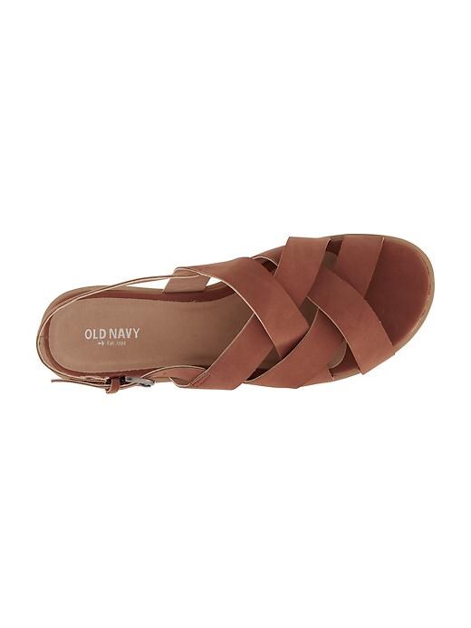 Image number 4 showing, Criss-Cross Slingback Sandals for Women