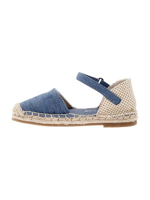 View large product image 2 of 5. D'Orsay Espadrille Sandals For Toddler