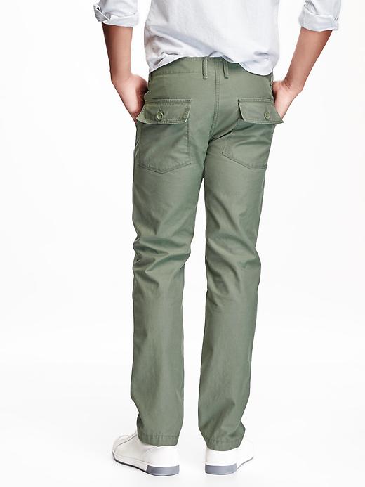 View large product image 2 of 2. Twill Utility Pants