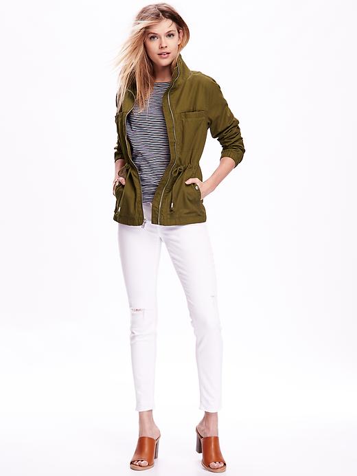 Image number 3 showing, Twill Field Jacket for Women
