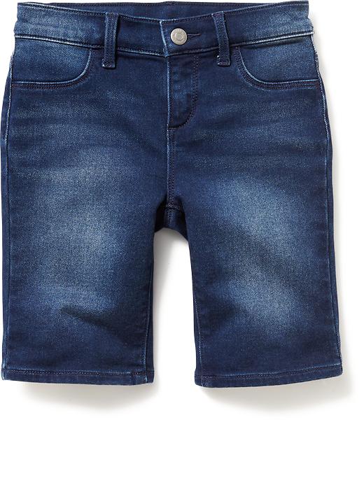 View large product image 1 of 1. Soft Denim Bermudas for Girls