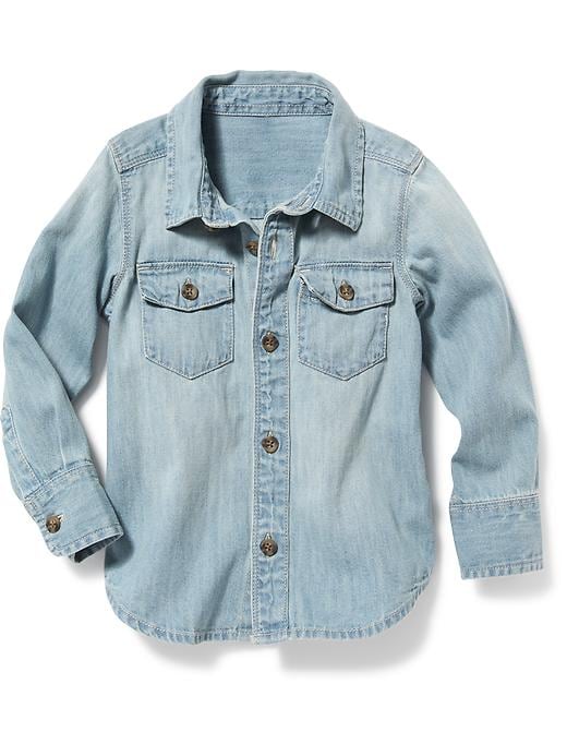 View large product image 1 of 1. Denim Shirt for Toddler