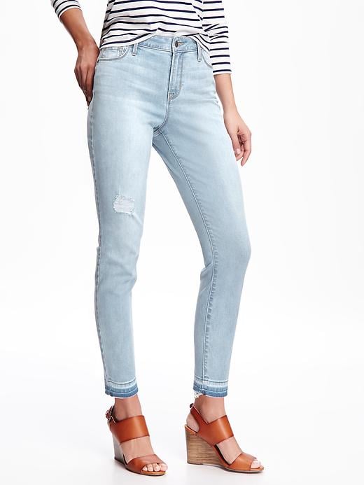 View large product image 1 of 2. High-Rise Rockstar Skinny Jeans