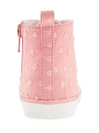 View large product image 3 of 5. Polka-Dot High-Tops For Toddler