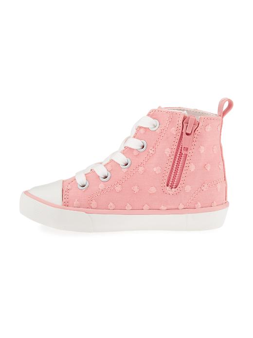 View large product image 2 of 5. Polka-Dot High-Tops For Toddler