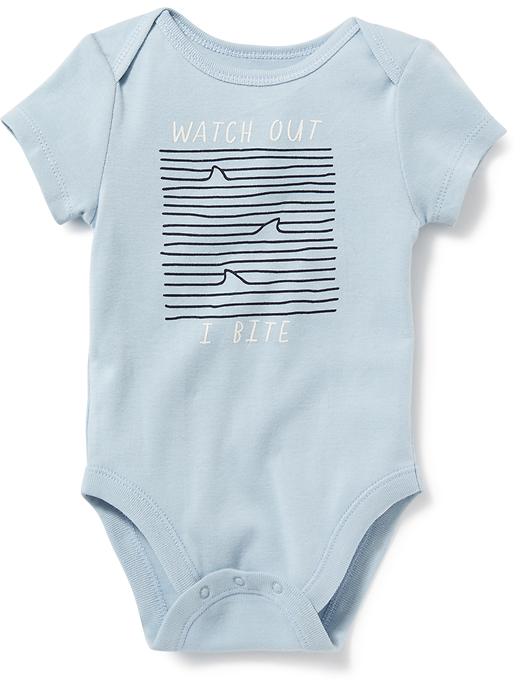 View large product image 1 of 1. Graphic Print Bodysuit for Baby