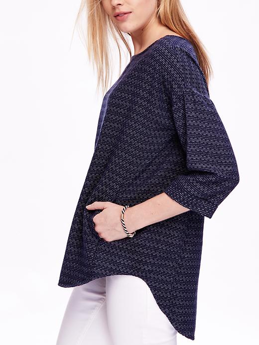 Image number 4 showing, Textured Tunic for Women