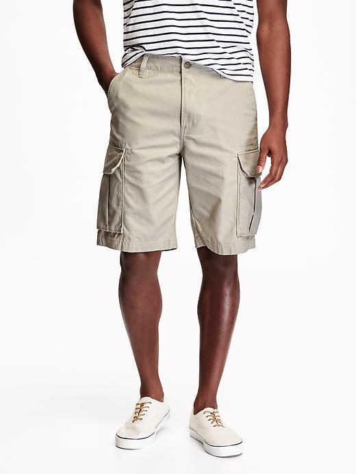 View large product image 1 of 1. Broken-In Cargo Shorts for Men (10 3/4")