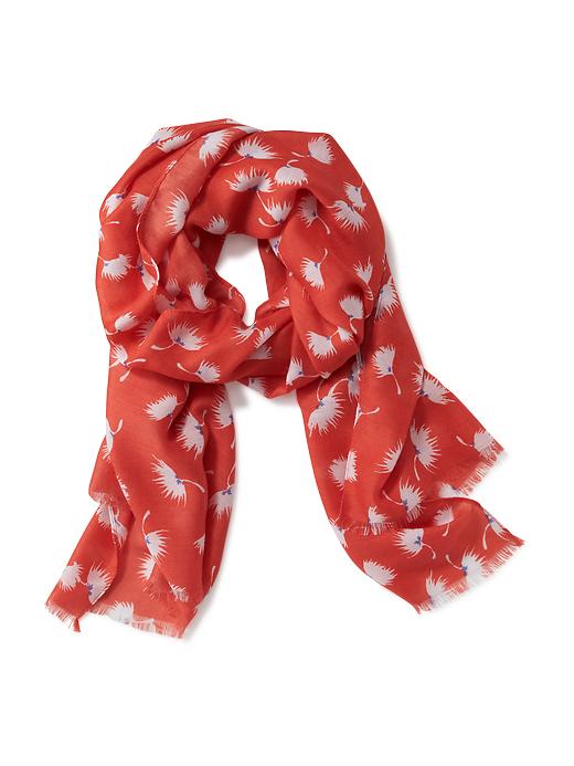 View large product image 1 of 1. Patterned Woven Scarf for Girls