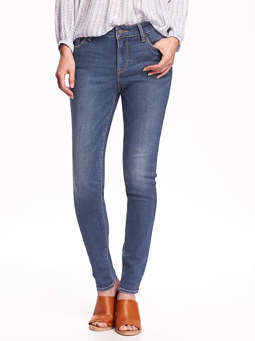 View large product image 1 of 2. Mid-Rise Super Soft Rockstar Jeans