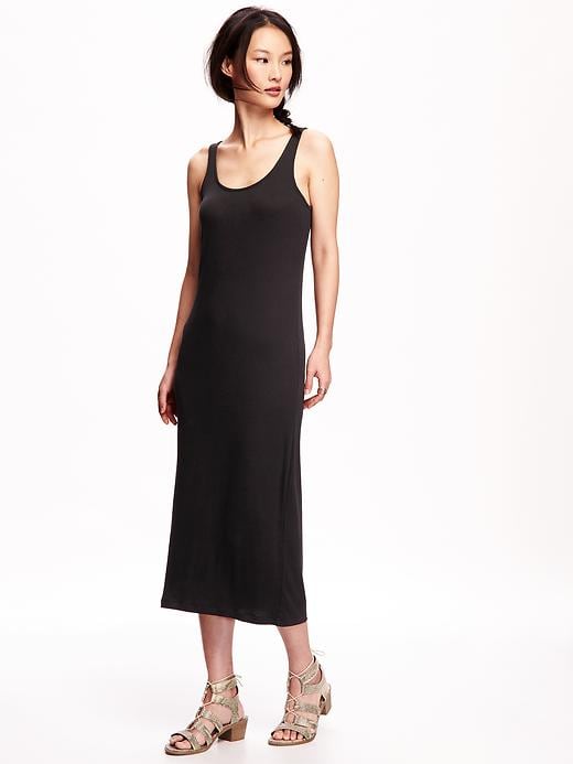 Image number 1 showing, Rib-Knit Midi Tank Dress for Women