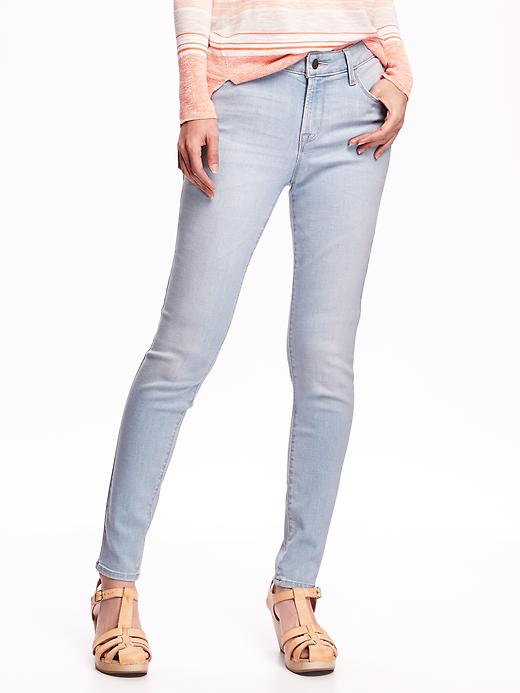 View large product image 1 of 1. Mid-Rise Super Soft Rockstar Jeans
