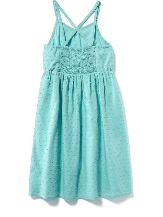 View large product image 2 of 2. Swiss-Dot Cami Dress for Girls