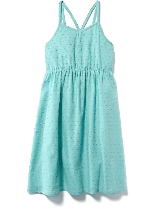 View large product image 1 of 2. Swiss-Dot Cami Dress for Girls