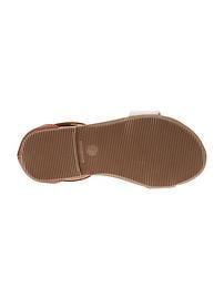 View large product image 5 of 5. Faux-Leather Colorblock Sandals For Toddler