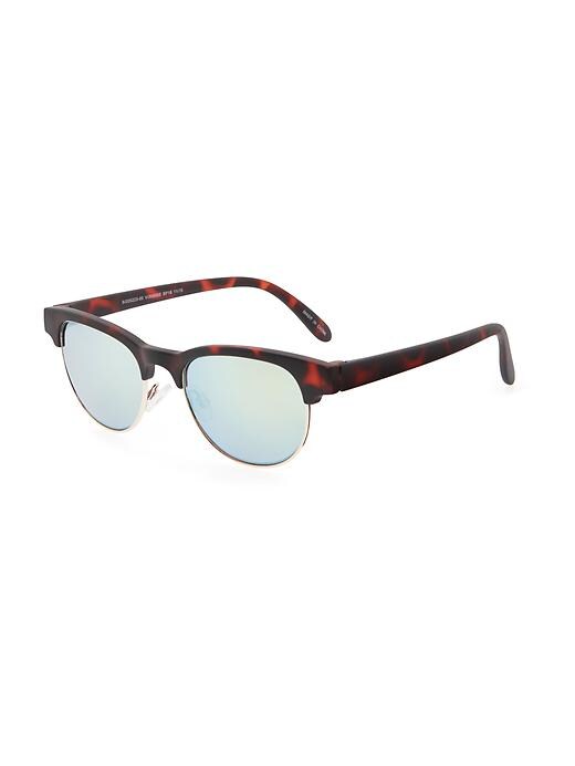 View large product image 1 of 1. Colorblock Tortoise Shell Sunglasses for Girls