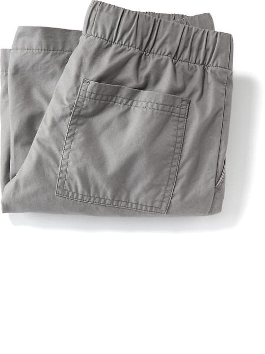 View large product image 2 of 2. Twill Jogger Shorts