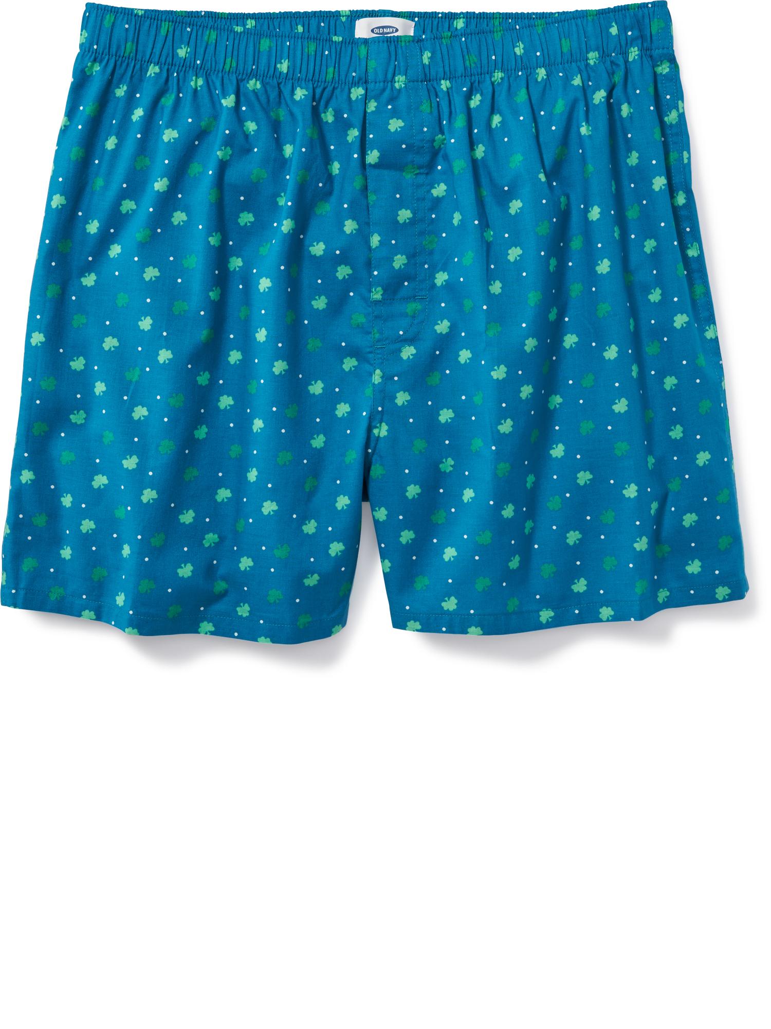 View large product image 1 of 1. St. Patrick's Day Boxers