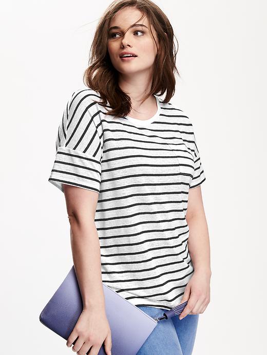 Image number 4 showing, Boyfriend Plus-Size Tee