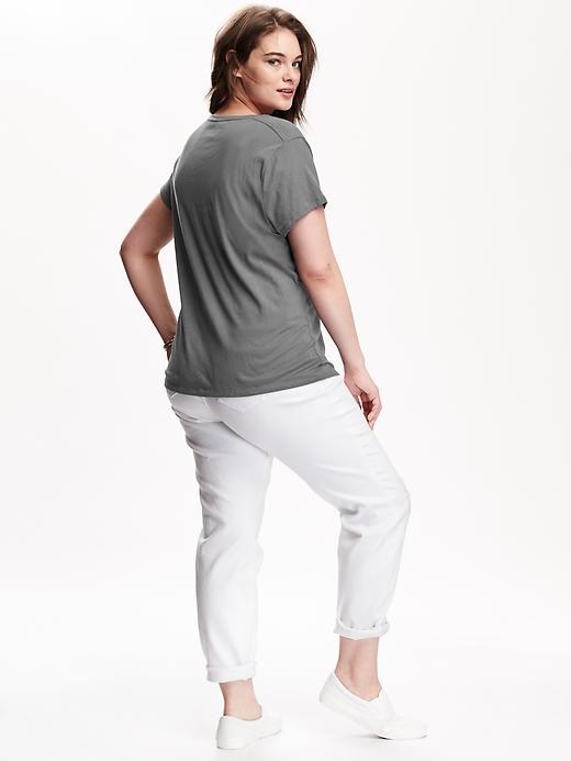 Image number 2 showing, Relaxed Plus-Size Graphic Tee