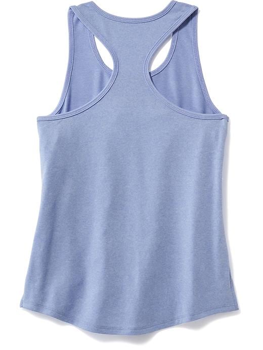 View large product image 2 of 2. Racerback Tank for Girls