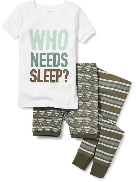View large product image 1 of 1. Graphic 3-Piece Sleep Set