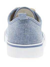 View large product image 3 of 4. Canvas Lace-Up Sneakers for Boys