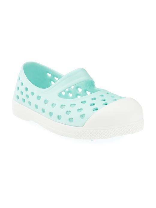 View large product image 1 of 5. Perforated Mary-Jane Slip-Ons For Toddler