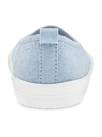 View large product image 3 of 5. Chambray Slip-On Sneakers for Baby