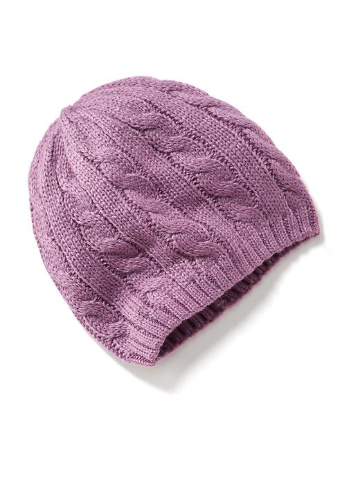 View large product image 1 of 1. Soft Cable-Knit Beanie for Baby